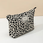 Schicke Leoparden-Make-up-Tasche – Platzsparend und Funktional