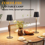 Stilvolle Drahtlose Tischlampe – Modern und Funktional