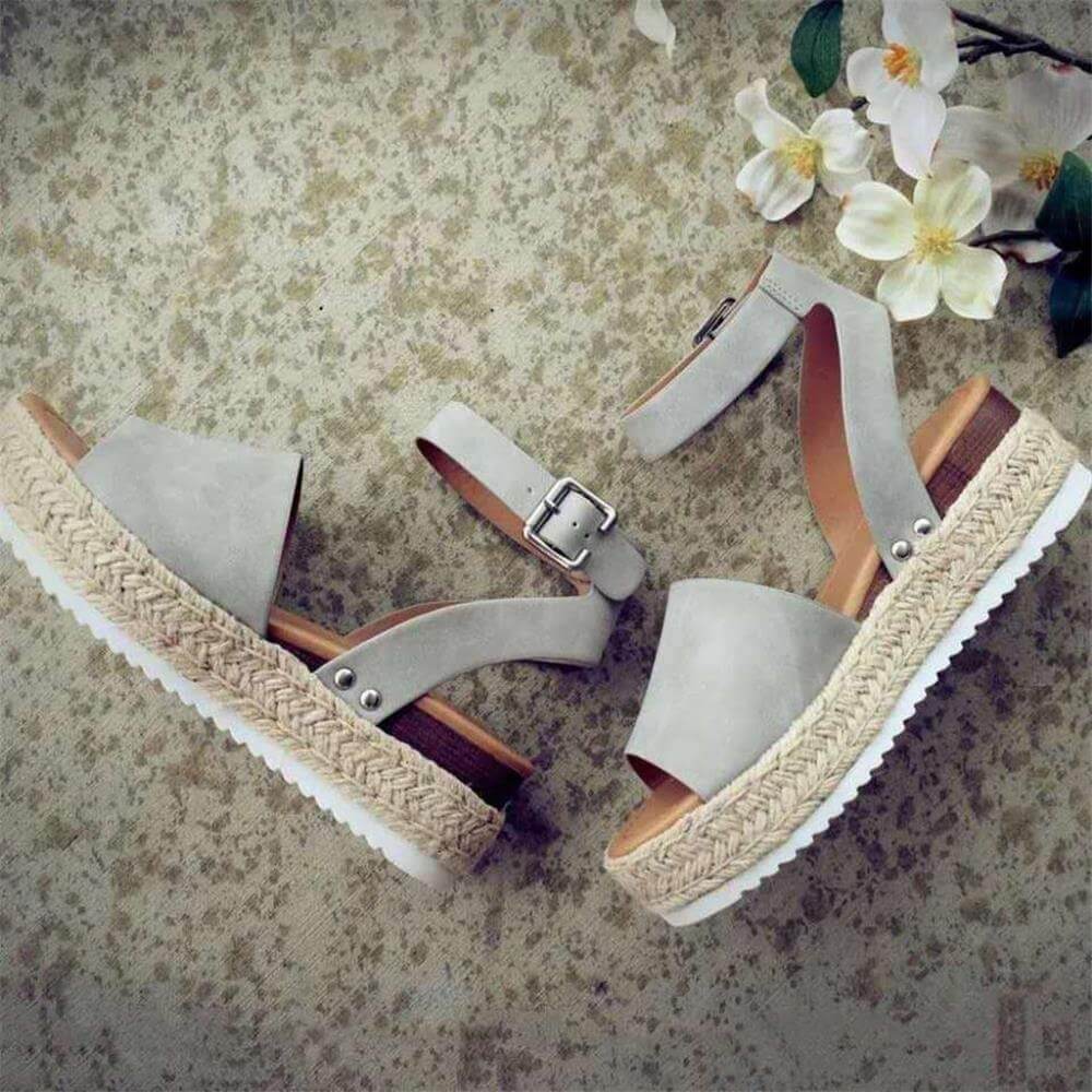 Damen Plattform Espadrille Sandalen – Stilvolles sowie bequemes Sommer-Schuhwerk