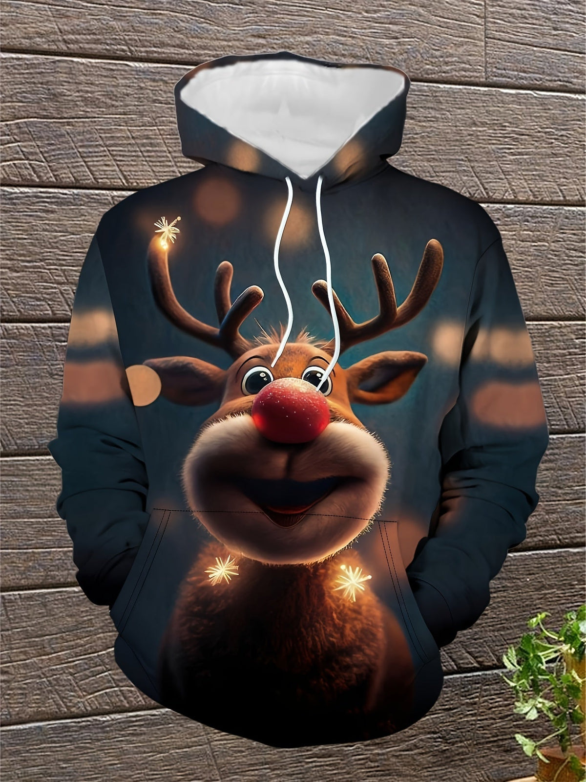 Rudolph's Festlicher Hoodie – Bequem sowie fröhlich