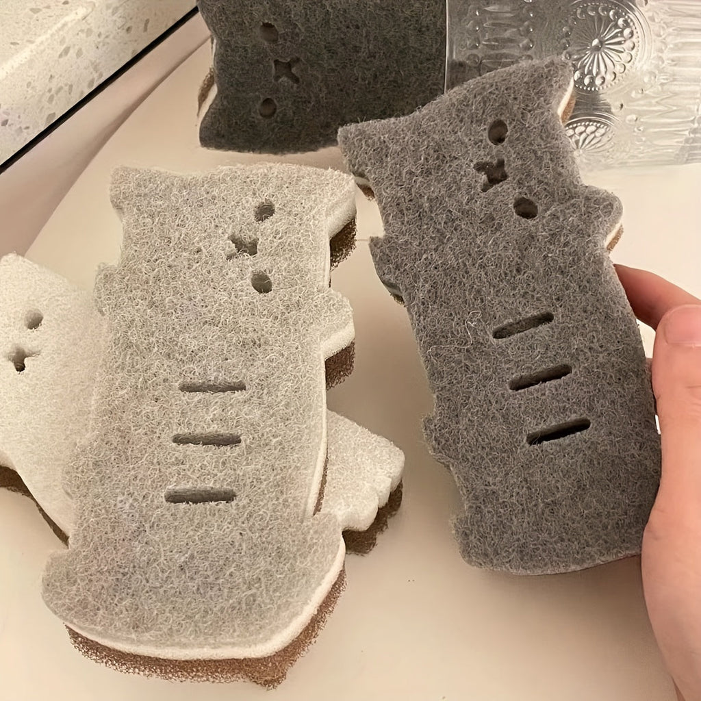 Purrfect Clean Katzen-Sponzenset – Nachhaltig, Niedlich sowie Superfunktional