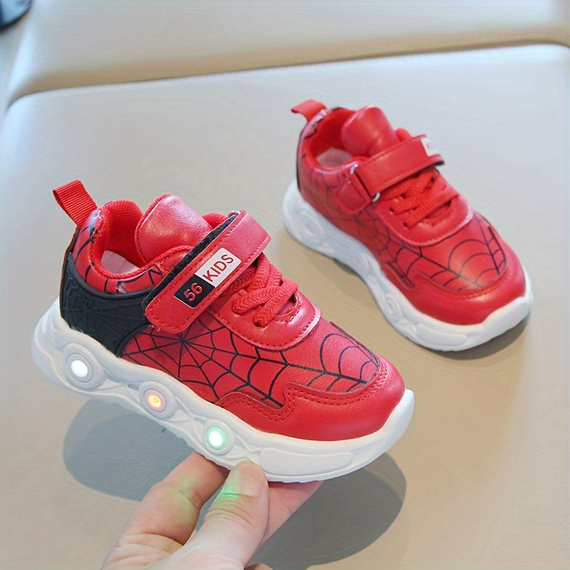 Spider-Net LED Sneakers - Ideal für Abenteuerlustige Kinder