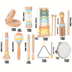 Pädagogisches Musikinstrumente-Set – Ideal für kreative Entwicklung