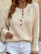 Pullover mit Knopfdetails