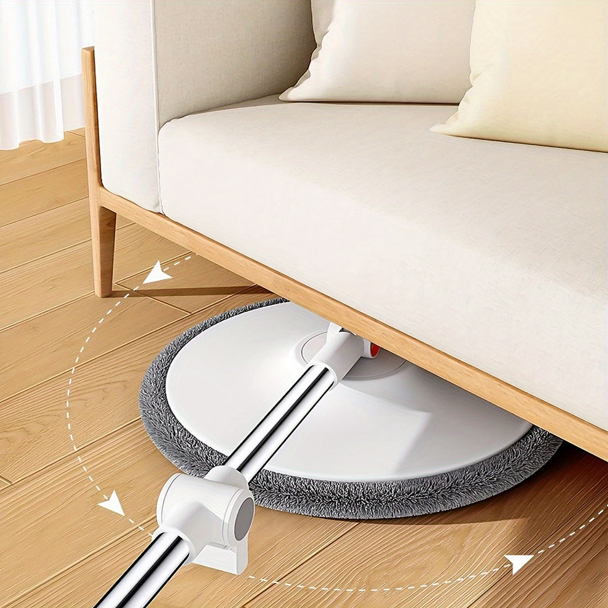 FlexiClean Spin Mop Set – Handsfree, Verstellbar sowie Effizientes Reinigen