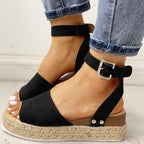 Damen Plattform Espadrille Sandalen – Stilvolles sowie bequemes Sommer-Schuhwerk