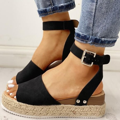 Damen Plattform Espadrille Sandalen – Stilvolles sowie bequemes Sommer-Schuhwerk