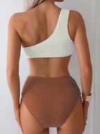 Elegantes Damen Ein-Schulter Badeanzug – Komfort sowie Design