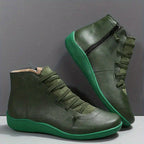 Stiefeletten mit Reißverschluss und Plateau