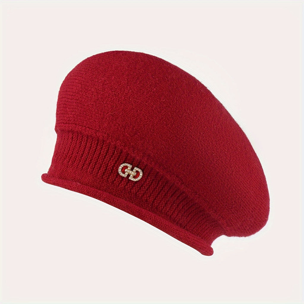 Chic gestricktes Beret für Damen – Eleganz sowie Wärme für den Winter
