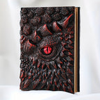 Fantasy Notizbuch mit Drachenauge – Strapazierfähig und Kunstvoll