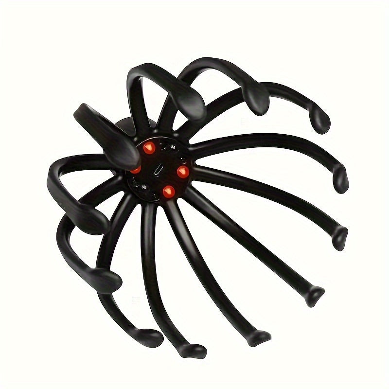 Elektrische Octopus Kopfhautmassager – USB Aufladbar und Platzsparend
