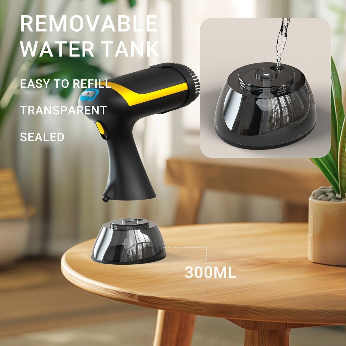 Tragbares Handheld-Dampfbügeleisen – Effizient und Benutzerfreundlich für den Einsatz zu Hause und Reisen