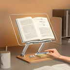 Ergonomischer Acryl-Leseständer – Verstellbar und Elegant