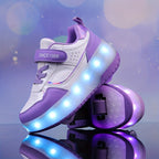 FlashRider Leuchtende Rollschuh-Sneakers – Ideal für Kinder mit Lichterspektakel