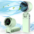 Kompakter Turbo Handventilator – 3-in-1 USB wiederaufladbar inklusive 5 Geschwindigkeiten