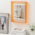 Lebendiger Acryl-Displayrahmen: Moderner farbiger Bilderhalter