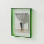 Lebendiger Acryl-Displayrahmen: Moderner farbiger Bilderhalter