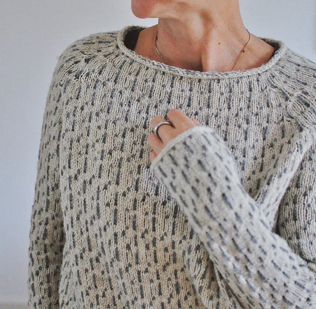Gemütlicher Textur Strickpullover