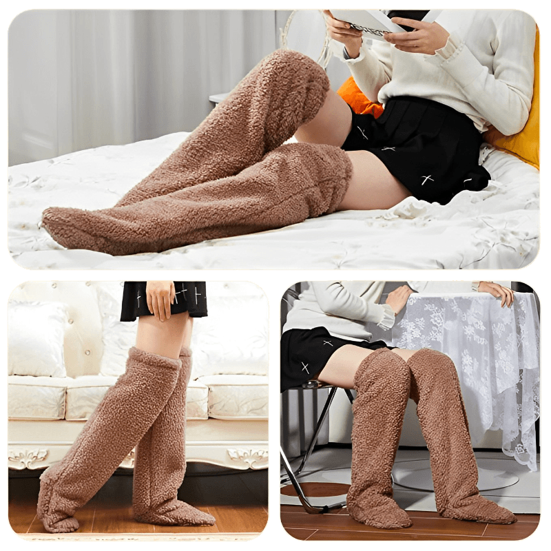 Warme Teddy-Socken – Bequem und weich