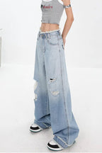 Jeans mit geradem Schnitt