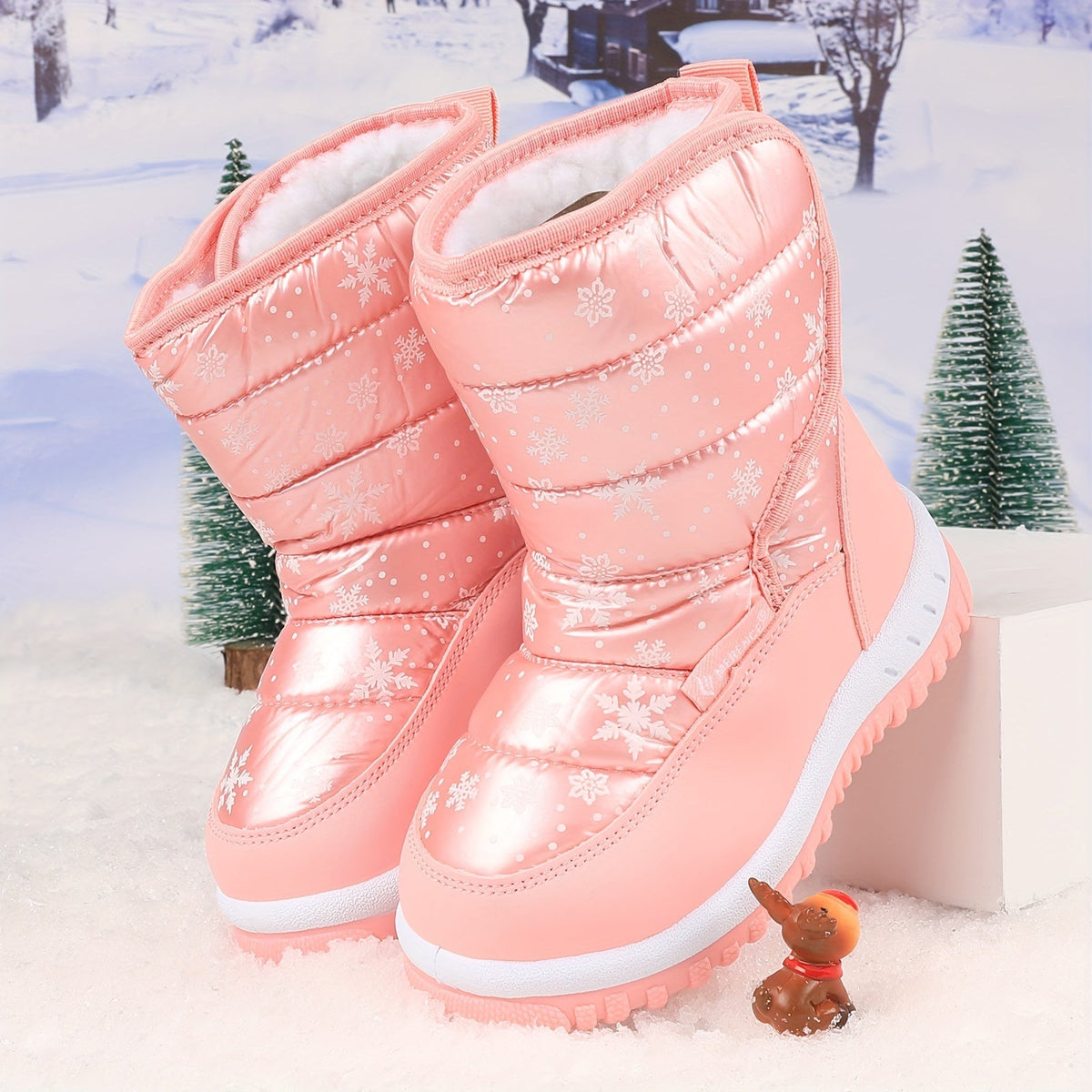 Sneeuwmagie Abenteuerstiefel für Kinder - Ideal für Warme Füße im Winter