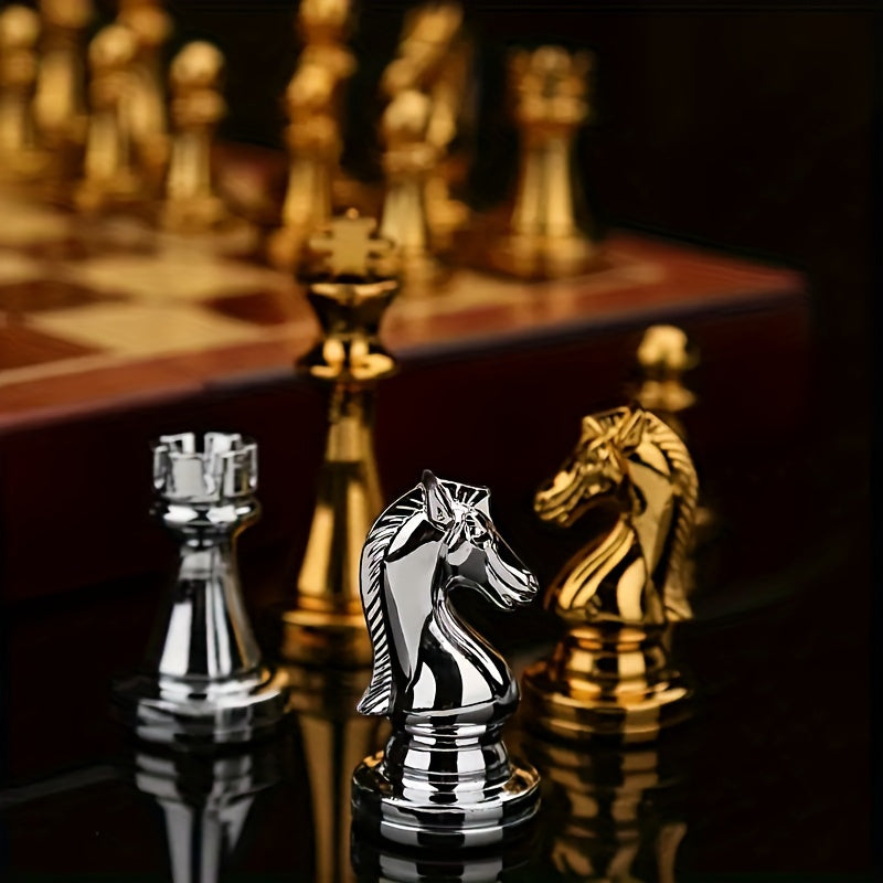 Vintage Schachspiel Set – Strategisch und Klassisch