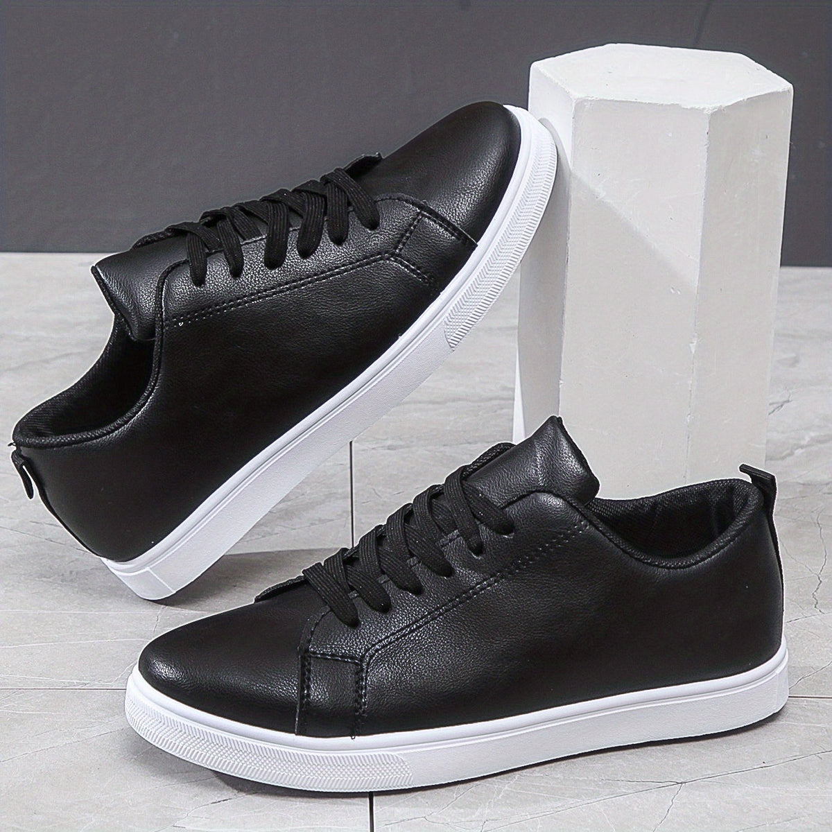 Herren Freizeit Sneaker mit Schnürsenkeln – Bequem und Modern für Frühling und Sommer
