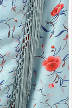 Kleid mit Neckholder und Druck