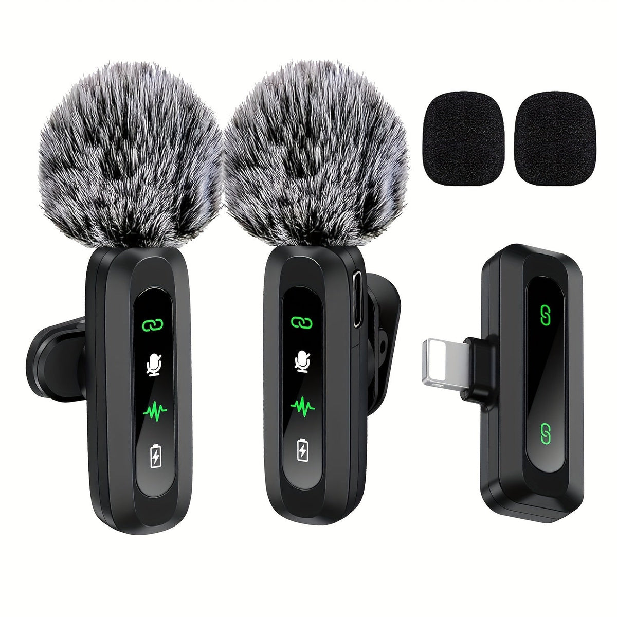 SoundClip Kabelloses Lavalier-Mikrofon - Für Smartphones sowie Tablets