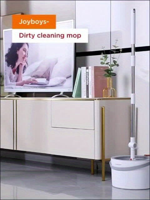 FlexiClean Spin Mop Set – Handsfree, Verstellbar sowie Effizientes Reinigen