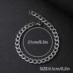 UrbanSteel Armbandenset – Cool und Modisch für Herren