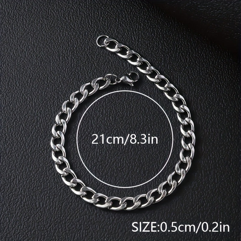 UrbanSteel Armbandenset – Cool und Modisch für Herren