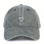 HeartBeat Vintage Kappe – Lässig und Verstellbar
