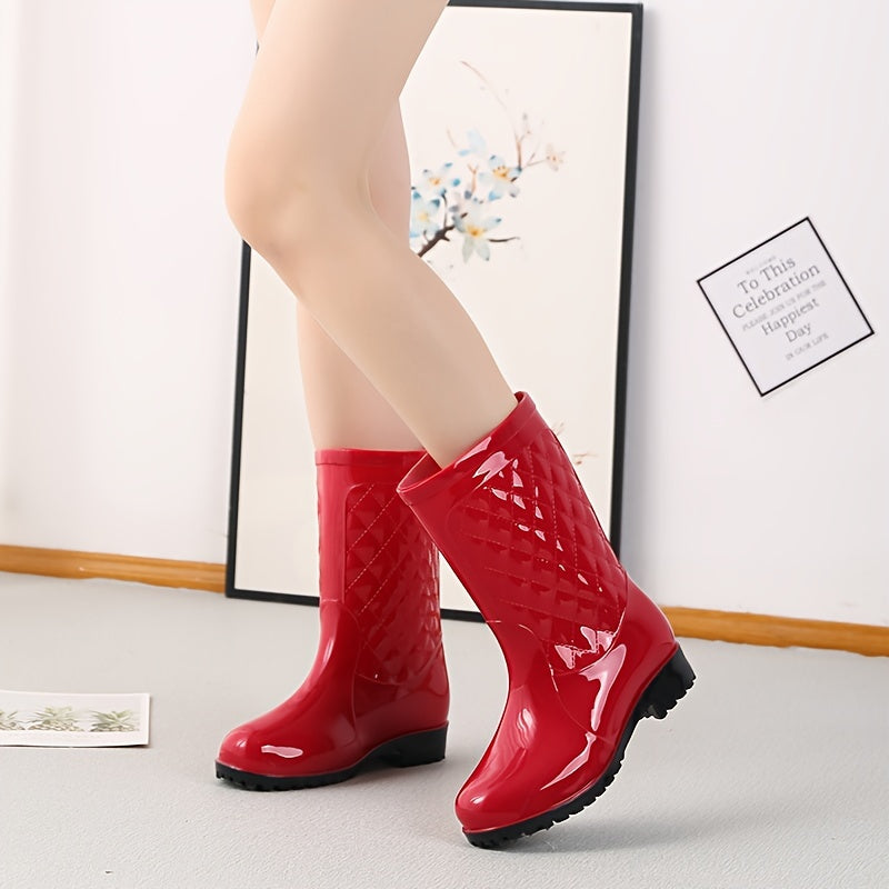 Scarlet Damen Regenstiefel: Stilvoller Wasserdichter Schutz