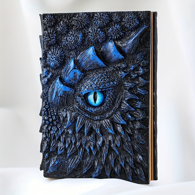 Fantasy Notizbuch mit Drachenauge – Strapazierfähig und Kunstvoll