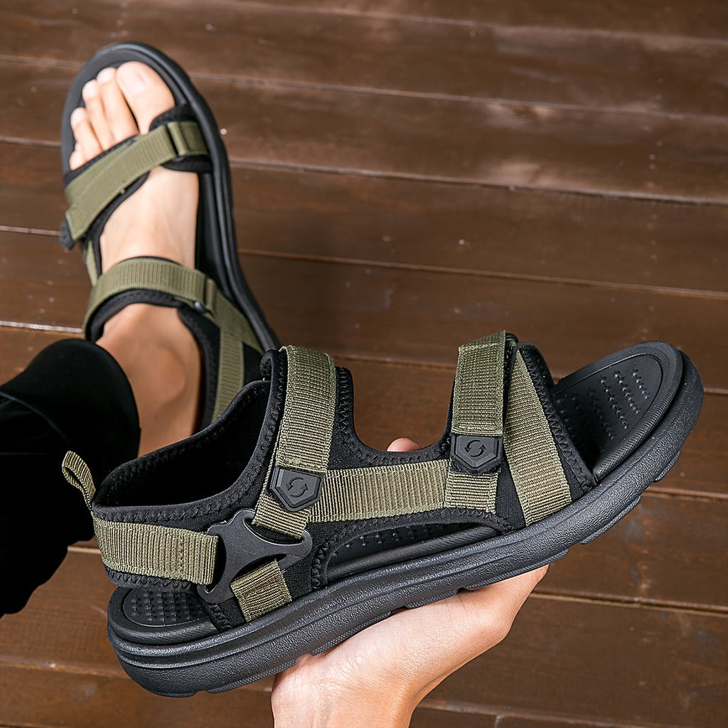 TrailVent Atmungsaktive Herren-Sandalen: Bequemer Outdoor-Grip