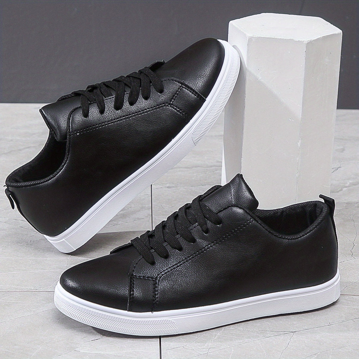 Herren Freizeit Sneaker mit Schnürsenkeln – Bequem und Modern für Frühling und Sommer