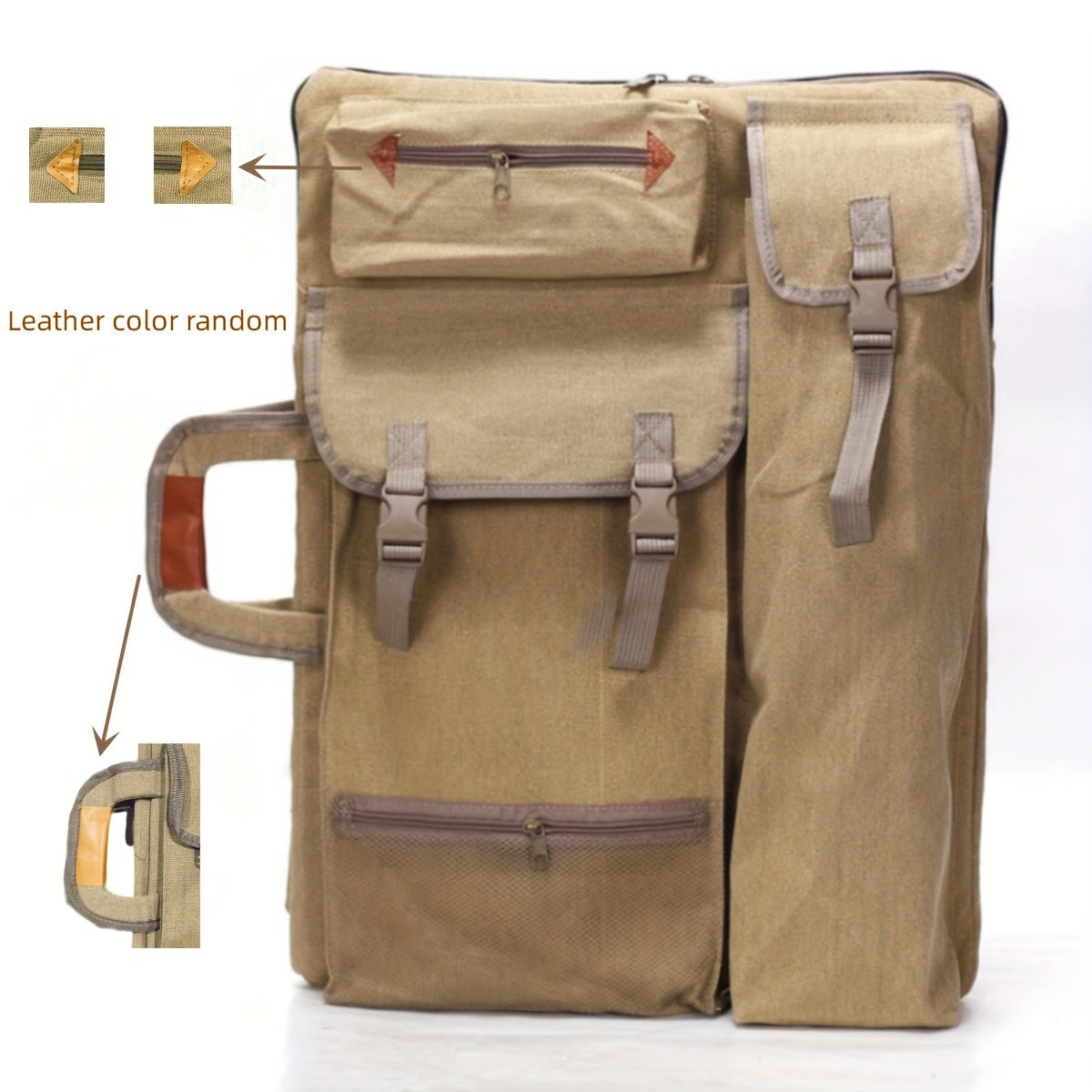 Canvas Zeichenbrett Rucksack – Funktional, Langlebig und Einfach Mitnehmbar