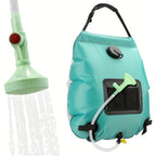 SunnyFlow Solar-Dusche Sack – Funktional, Auslaufsicher und Mit Temperaturmesser
