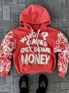 Hoodie mit Grafikdruck in Schwarz mit Mit Kapuze