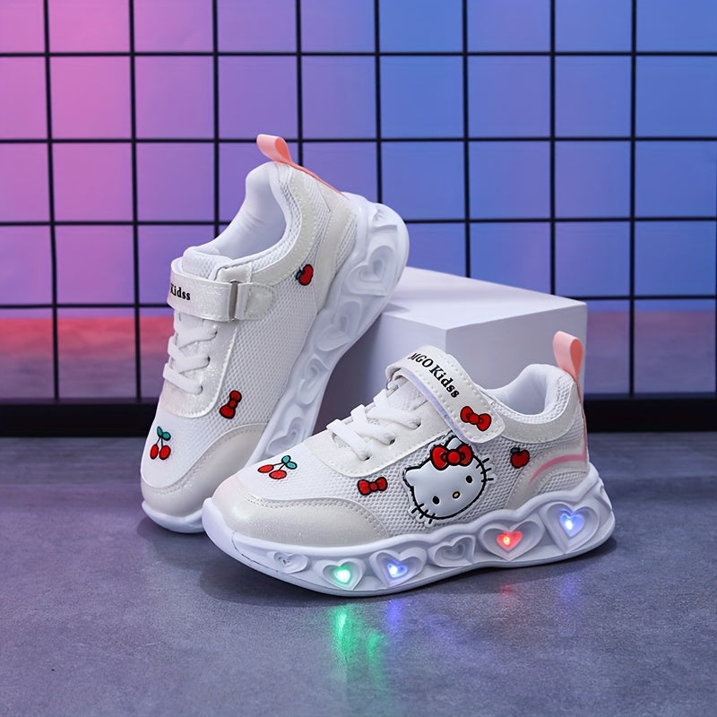Leuchtende Hello Kitty Sneakers – Atmungsaktive sowie Gepolsterte Spaßschuhe