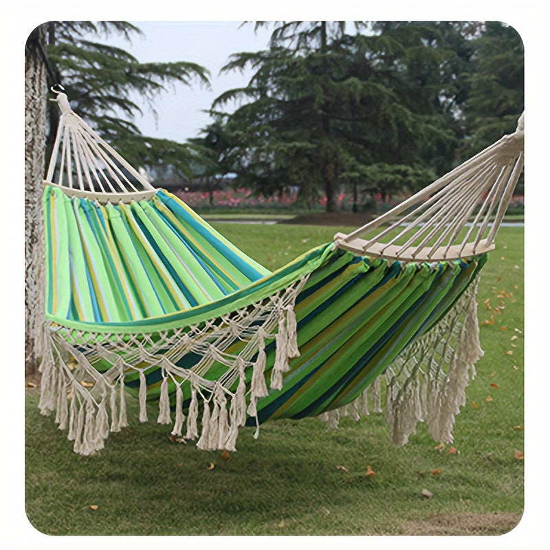 Tusheng Boho Hängematte – Entspannen in Farbe und Komfort