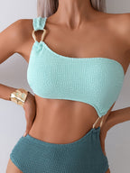 Elegantes Damen Ein-Schulter Badeanzug – Komfort sowie Design