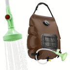 SunnyFlow Solar-Dusche Sack – Funktional, Auslaufsicher und Mit Temperaturmesser