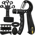 PowerGrip Handtrainer Set – 5-in-1 für Starke Hände sowie Unterarme