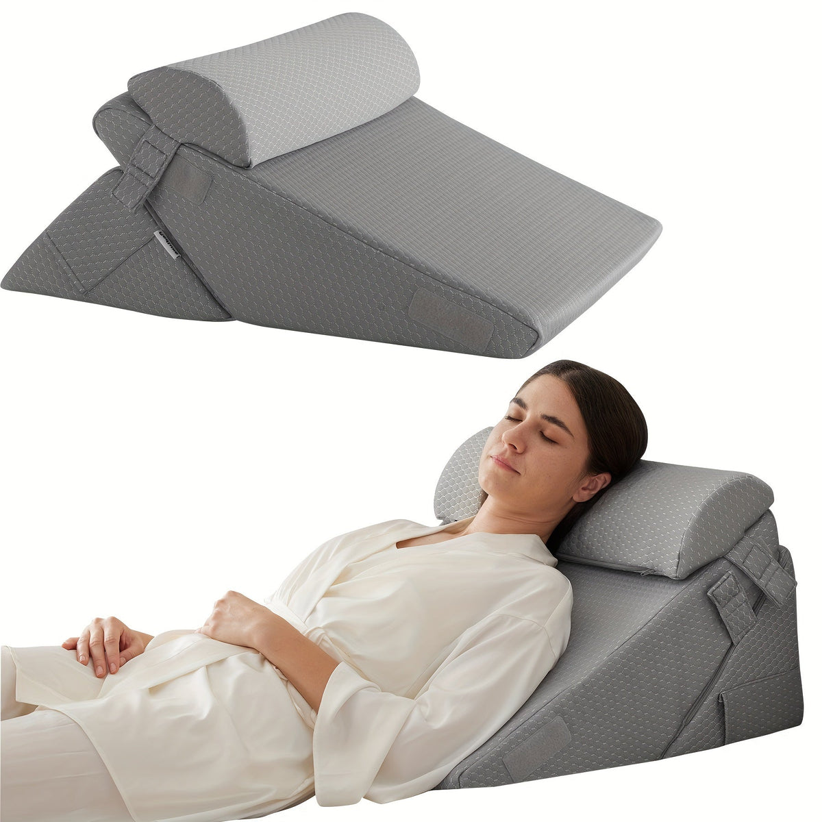 RelaxPlus Verstellbares Bett-Winkelkissen – Komfort sowie Unterstützung bei der Genesung