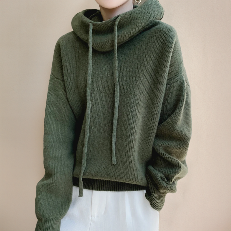Rollkragenpullover Aus Merinowolle