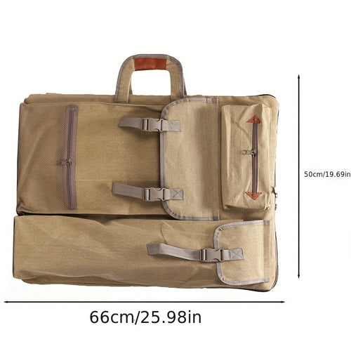 Canvas Zeichenbrett Rucksack – Funktional, Langlebig und Einfach Mitnehmbar