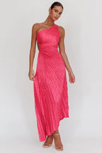 Amelie – Maxikleid mit One-Shoulder-Design und Cut-outs